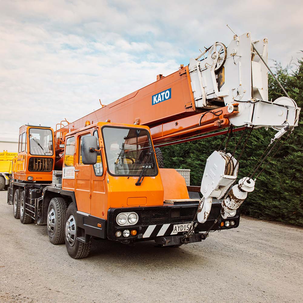Kato N250V 25 Tonne Crane Hawke's Bay Crane and Platform Hire