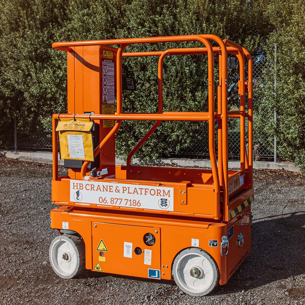 Electric Vertical Lift Snorkel TM12 Hawke's Bay Crane and Platform Hire