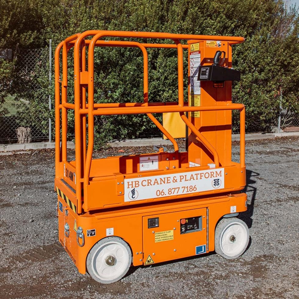 Electric Vertical Lift Snorkel TM12 Hawke's Bay Crane and Platform Hire