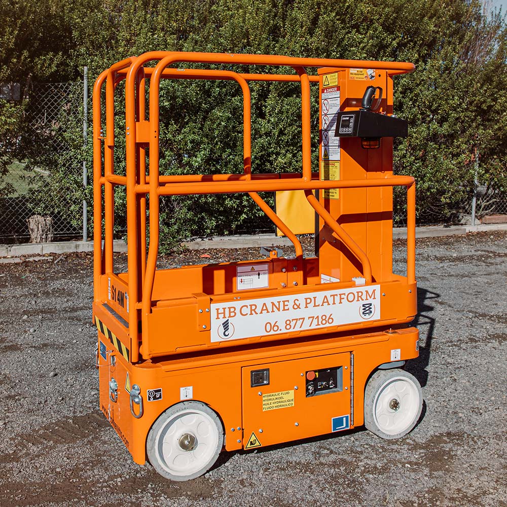 Electric Vertical Lift Snorkel TM12 Hawke's Bay Crane and Platform Hire